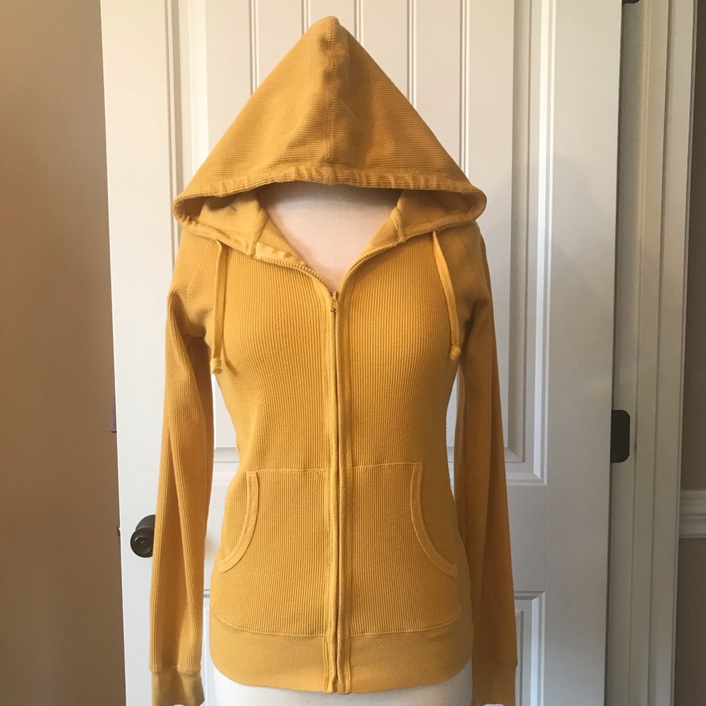Active Basic California gold/yellow thermal hoodie